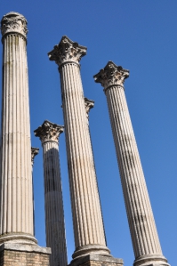 Romeinse pilaren in Cordoba